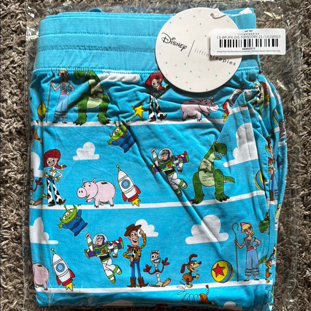 BNWT - Disney Toy Story Blue Women’s Pajama Pants
